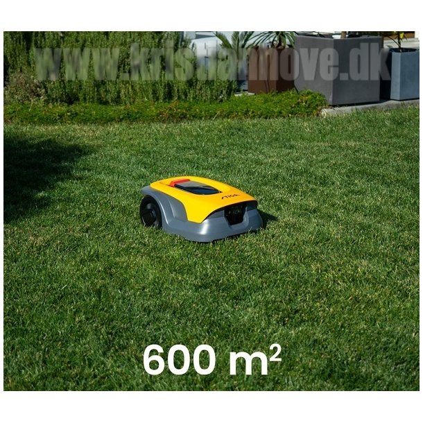 Stiga A 6v GPS styret/kabelfri robotpl�neklipper med VISTA "AI kamera" teknologi, 600 m2�​​​​​​​�