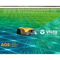 Stiga A 6v GPS styret/kabelfri robotpl�neklipper med VISTA "AI kamera" teknologi, 600 m2�​​​​​​​�