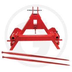 Balletransport redskab, 2 spyd, 3-punktsophng